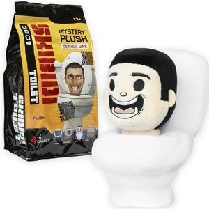 Skibidi Toilet Collectible 11" Skibidi Toilet Plush Toy Series 1